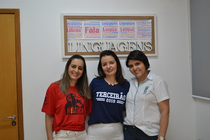 Professoras Dalva, Selma e Paulina